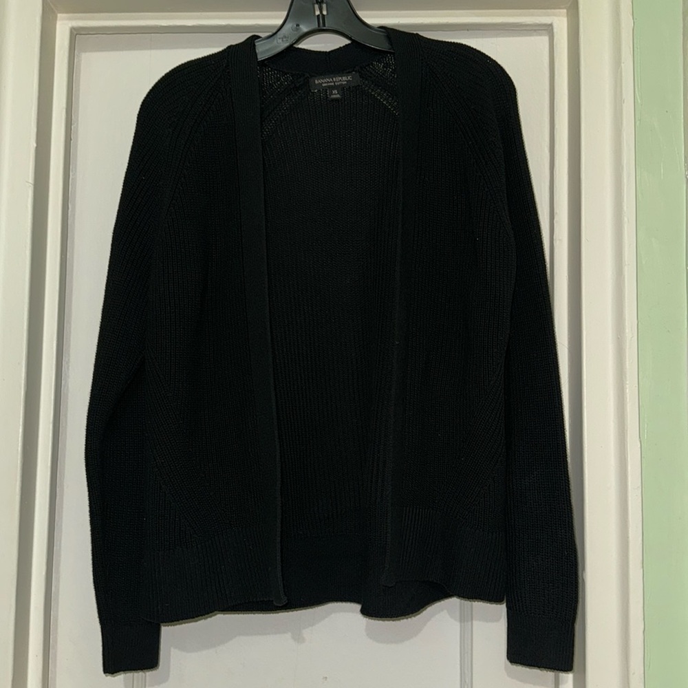 Great condition - black open cardigan